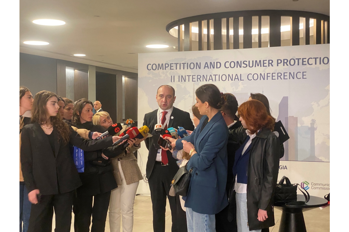 Irakli Lekvinadze: "Our goal is to strengthen the competition policy in Georgia and improve consumer rights mechanisms"